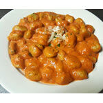 GNOCCHI WITH SPINACH & RICOTTA IN VODKA SAUCE